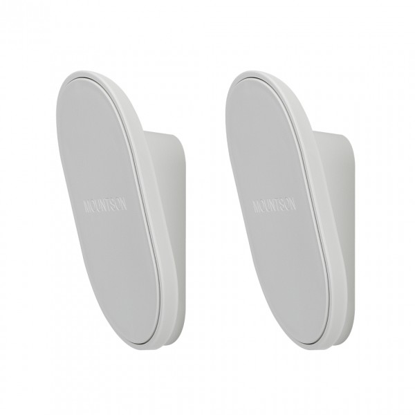Mountson Premium Outdoor/Indoor Wall Mount For Sonos Move White (Pair)