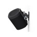 Mountson Security Lock Wall Mount For Sonos One, One SL and Play:1 Black