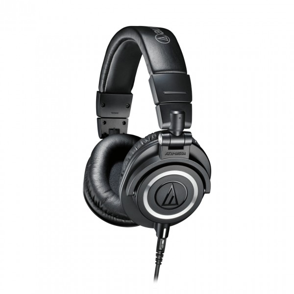 Audio Technica ATH-M50X-BLK Professional Monitor Headphones