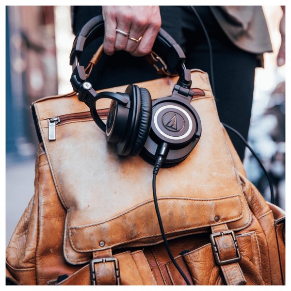 Audio Technica ATH-M50X-BLK Professional Monitor Headphones