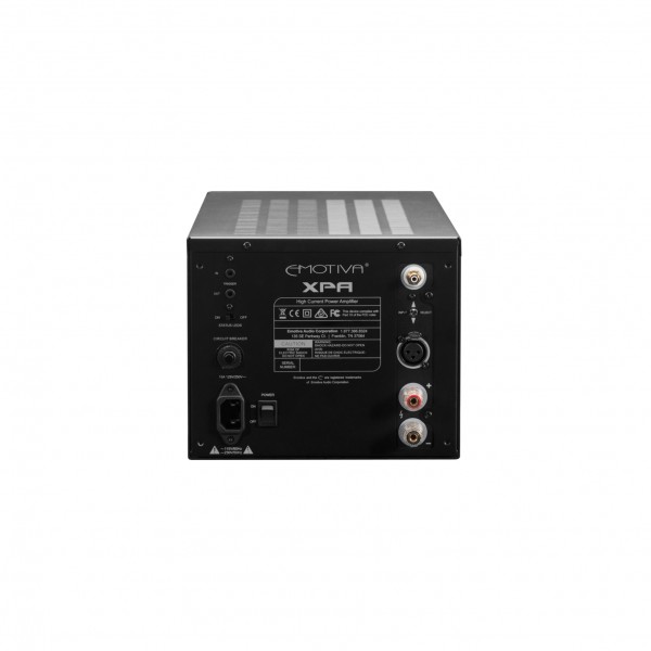 Emotiva XPA HC-1 Black Monoblock Power Amplifier