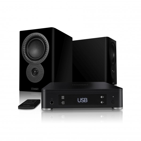 Mission LX CONNECT Black Wireless Speaker System