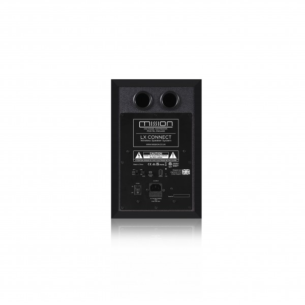 Mission LX CONNECT Black Wireless Speaker System