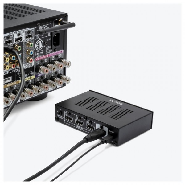 Denon AVS-3 Black 3 In/1 Out HDMI Switcher at AV.com
