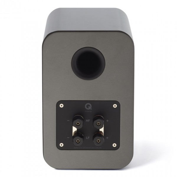 Q Acoustics Concept 30 Gloss Silver Bookshelf Speaker (Pair)