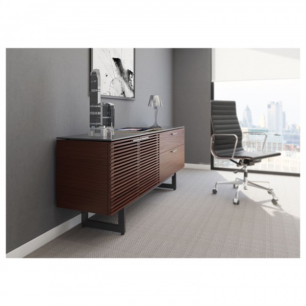Corridor 6529 Credenza Chocolate Stained Walnut