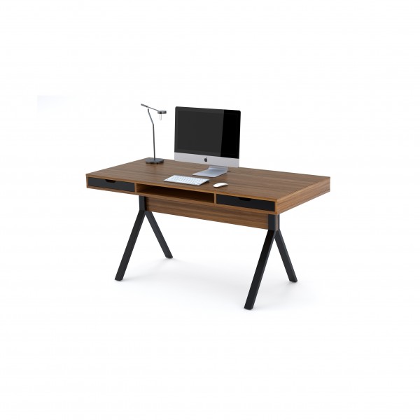 Modica 6341 Desk Natural Walnut