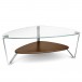 BDI Dino 1344 Small Coffee Table, Chocolate Stained Walnut