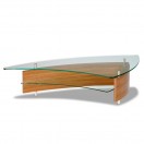 BDI Fin 1106 Coffee Table, Natural Walnut