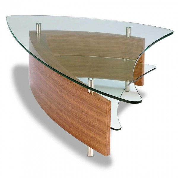 Fin 1106 Coffee Table Natural Walnut