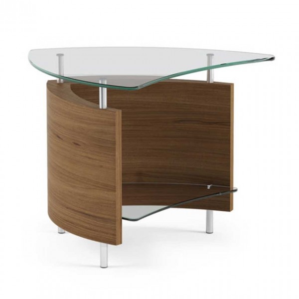 Fin 1110 End Table Natural Walnut