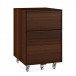 Cascadia 6207 Mobile File Pedestal Chocolate Stained Walnut