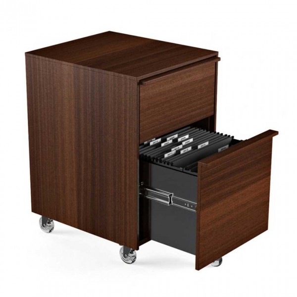 Cascadia 6207 Mobile File Pedestal Chocolate Stained Walnut