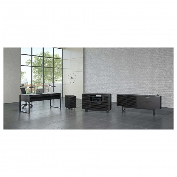 Corridor 6507 Mobile File Pedestal Charcoal Stained Ash