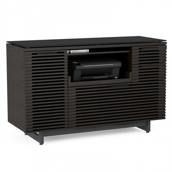 Corridor 6520 Multifunction Cabinet Charcoal Stained Ash
