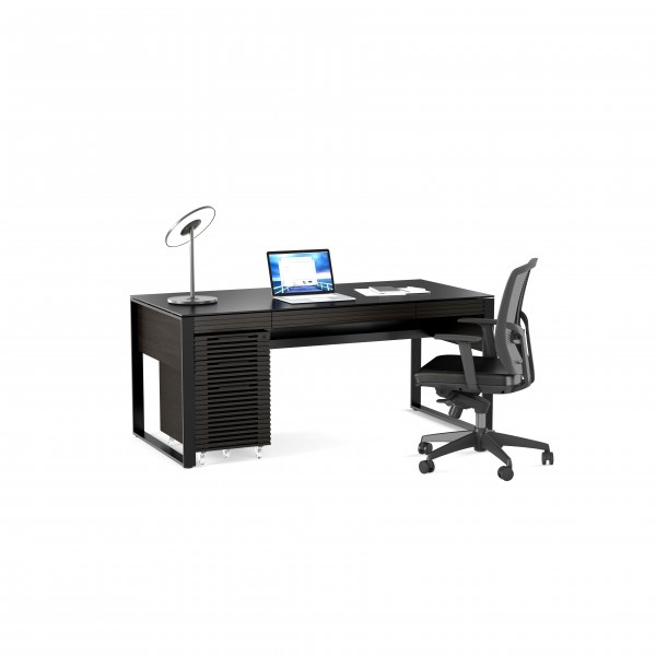 Corridor 6521 Desk Charcoal Stained Ash