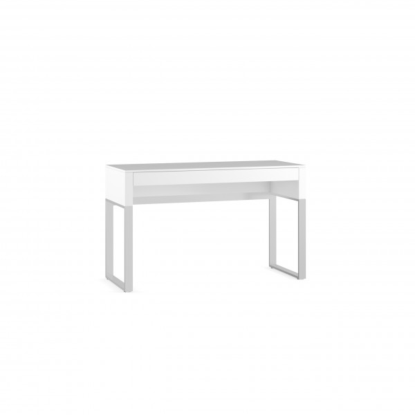 Cascadia 6202 Console/Laptop Desk Smooth Satin White