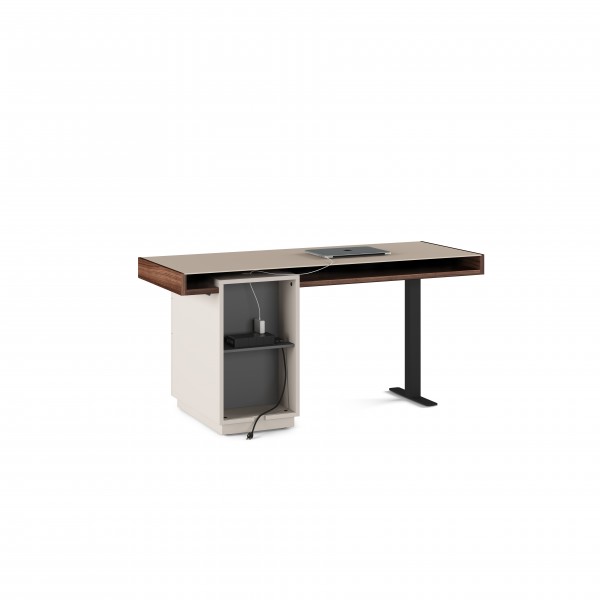 Duo 6241 Pedestal Desk Toffee / Taupe