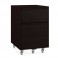 BDI Cascadia 6207 Fahrbarer Aktencontainer, Eiche Espresso gebeizt