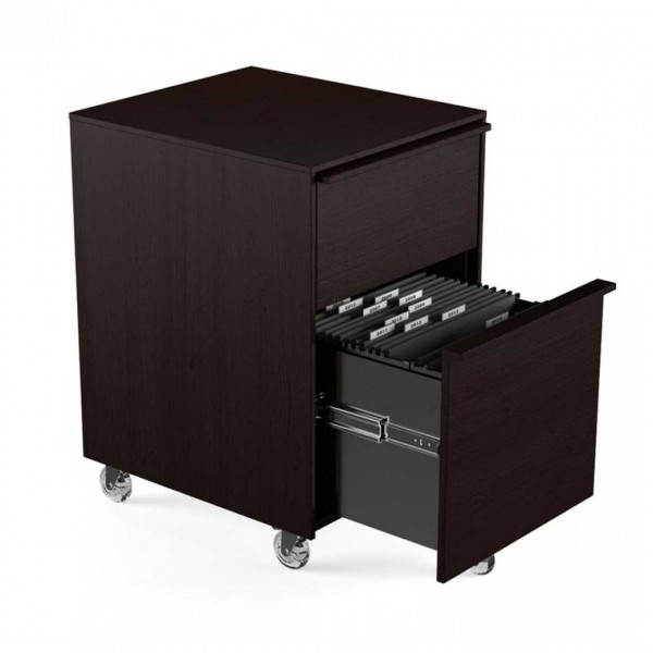 Cascadia 6207 Mobile File Pedestal Espresso Stained Oak