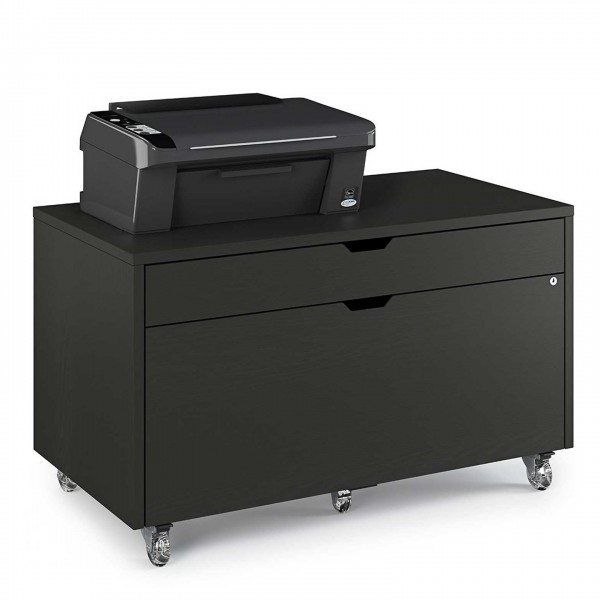 Modica 6347 Mobile File Pedestal Charcoal Stained Ash