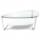 BDI Dino 1343 Coffee Table, Gloss White