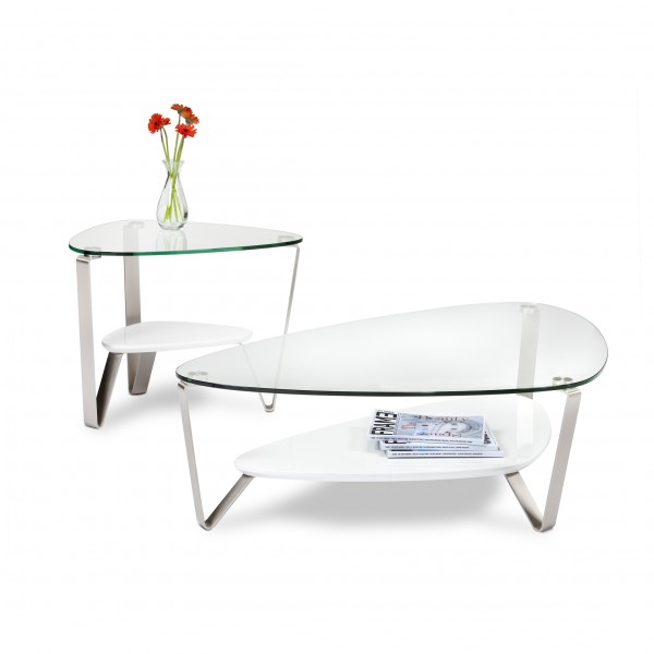 Dino 1343 Coffee Table Gloss White