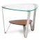 BDI Dino 1347 Endebord, naturlig Walnut