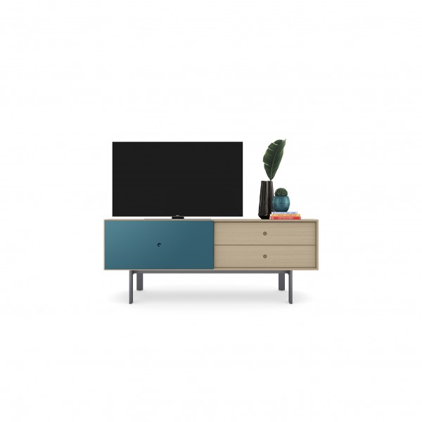 Margo 5229 Media Cabinet Drift Oak / Marine