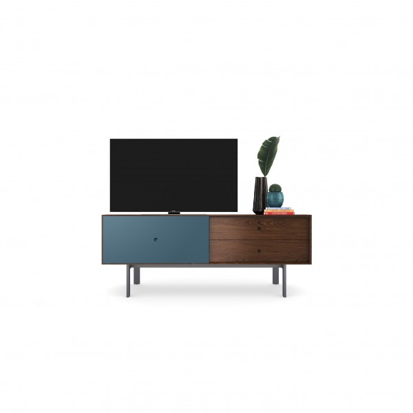 Margo 5229 Media Cabinet Toasted Walnut / Marine