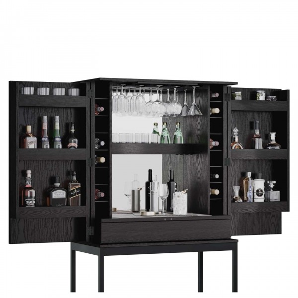 Cosmo 5720 Bar Ebonised Ash