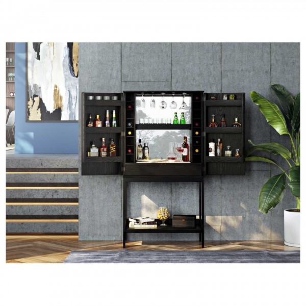 Cosmo 5720 Bar Ebonised Ash