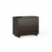 Sequel 20 6116 Lateral File Cabinet Charcoal Stained Ash w/ Black Steel Finish