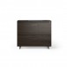 Sequel 20 6116 Lateral File Cabinet Charcoal Stained Ash w/ Black Steel Finish