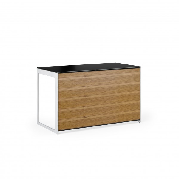 Sequel 20 6108 Compact Desk Back Panel for 6103 Natural Walnut