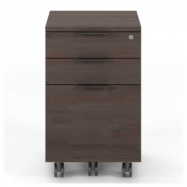 Sigma 6907 Mobile File Cabinet Sepia