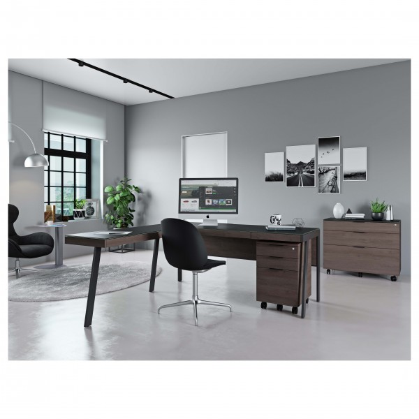 Sigma 6907 Mobile File Cabinet Sepia