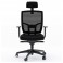 BDI TC-223 Bürostuhl aus Stoff, schwarz