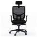BDI TC-223 Fabric Office Chair, Black