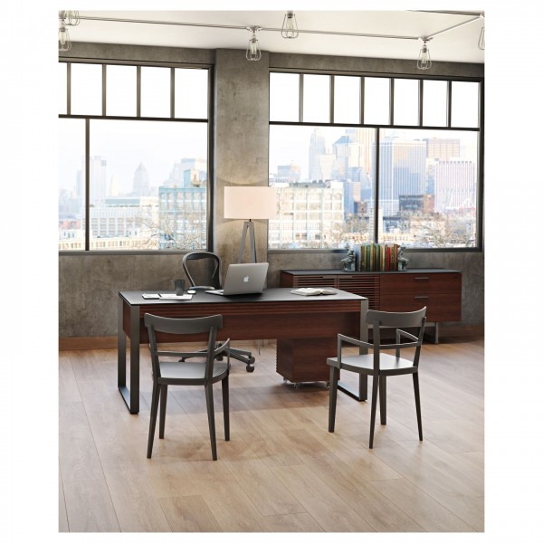 Corridor 6521 Desk Natural Walnut