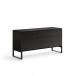 Linea 6220 Charcoal Stained Ash Multifunction Cabinet