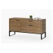 Linea 6220 Natural Walnut Multifunction Cabinet