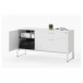 Linea 6220 Satin White Multifunction Cabinet