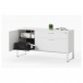 Linea 6220 Satin White Multifunction Cabinet