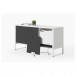 Linea 6220 Satin White Multifunction Cabinet