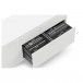 Linea 6220 Satin White Multifunction Cabinet