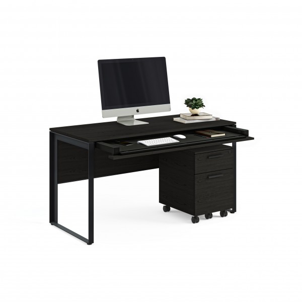 Linea 6221 Charcoal Stained Ash Desk