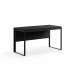 BDI Linea 6221 Desk, Charcoal Stained Ash