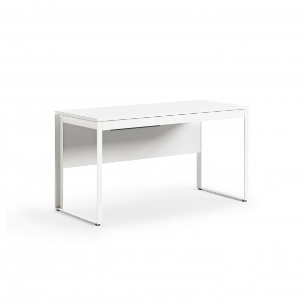 Linea 6221 Satin White Desk