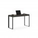 Linea 6222 Charcoal Stained Ash Console Desk